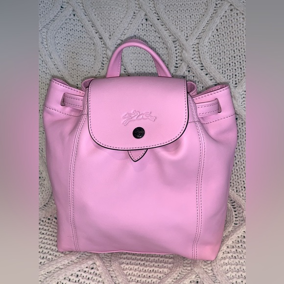 LONGCHAMP PINK LE PILAGE
CUIR BACKPACK - Picture 5 of 7